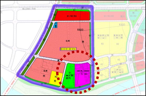 佛山四中附属学校规划调整:新增公交停车场 毗邻智慧