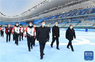 習近平在北京考察2022年冬奧會、冬殘奧會籌辦備賽工作