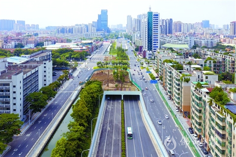 魁奇路岭南隧道周日双向通车16个公交站点将相应调整