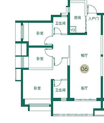 尋找中心城區(qū)200萬元以內(nèi)的3房單位?