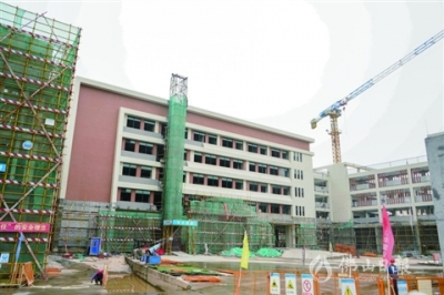 三水云東海街道博文小學(xué)預(yù)計(jì)9月可建成投用