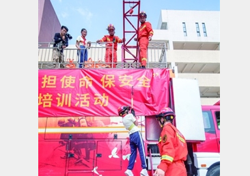 防災(zāi)減災(zāi)科普進(jìn)校園 學(xué)生長見識(shí) 