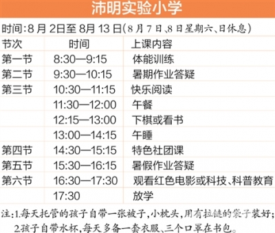 高明4所試點(diǎn)學(xué)校開啟暑期托管服務(wù)  官方帶娃 回校過暑假?