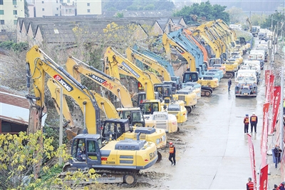 南海大瀝1500畝全域土整項(xiàng)目開拆