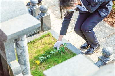 文明祭掃新風吹 綠色清明更“清明”