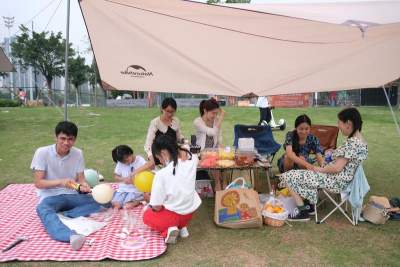 郊野搭帳篷 來場微度假