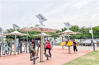 順德加快社區(qū)體育公園建設(shè)：體育公園好熱鬧 健身遛娃兩不誤