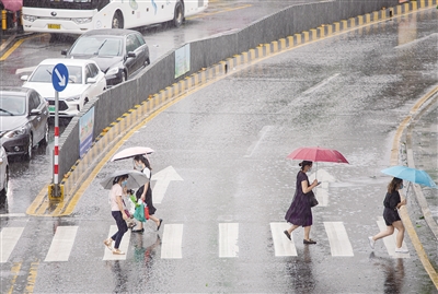 臺(tái)風(fēng)“暹芭”登陸粵西 佛山暴雨模式開啟