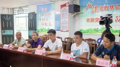 高明區(qū)慰問“托舉哥”，歡迎身邊好人前來安家落戶