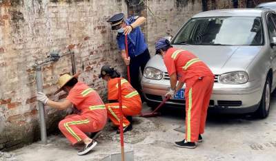 祖廟街道開展背街小巷提升行動(dòng)