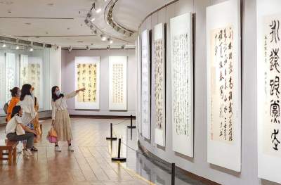 佛山市迎接黨的二十大勝利召開書法作品展開展