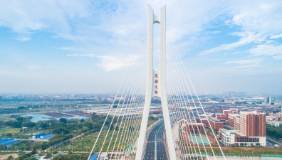 鳳翔大橋龍翔大橋建成通車