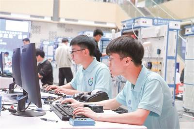 广东省职业院校学生专业技能大赛物联网技术应用赛项在广职院开赛