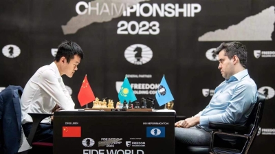 丁立人加赛力克涅波姆尼亚奇，中国棋手首度加冕国象世界棋王