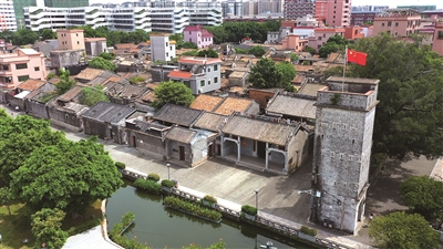 南海區(qū)獅山鎮(zhèn)高邊社區(qū)：古村活化 保護(hù)發(fā)展兩相宜   