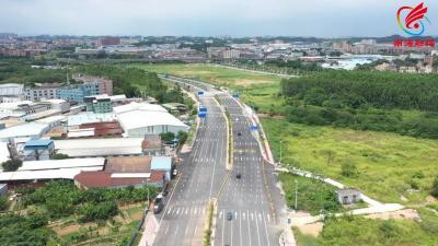 南海8條道路集中通車