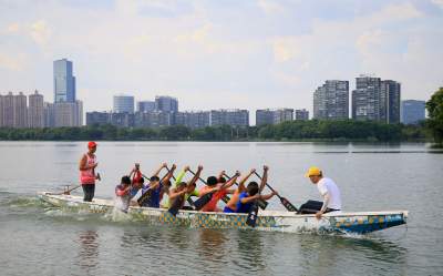 順德樂從羅浮宮龍舟隊(duì)全力備戰(zhàn)首屆F3龍舟超級(jí)聯(lián)賽順德分站賽